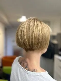Frisur aus dem Salon