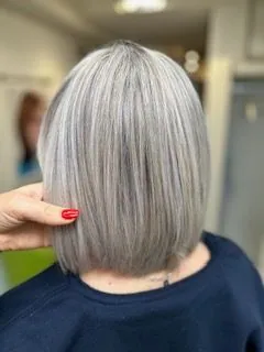 Frisur aus dem Salon