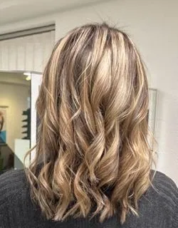 Frisur aus dem Salon