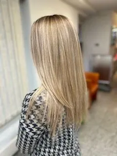 Frisur aus dem Salon