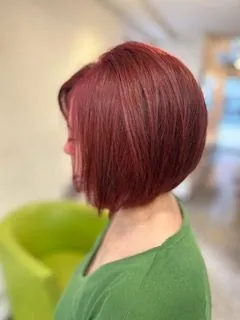 Frisur aus dem Salon