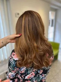 Frisur aus dem Salon